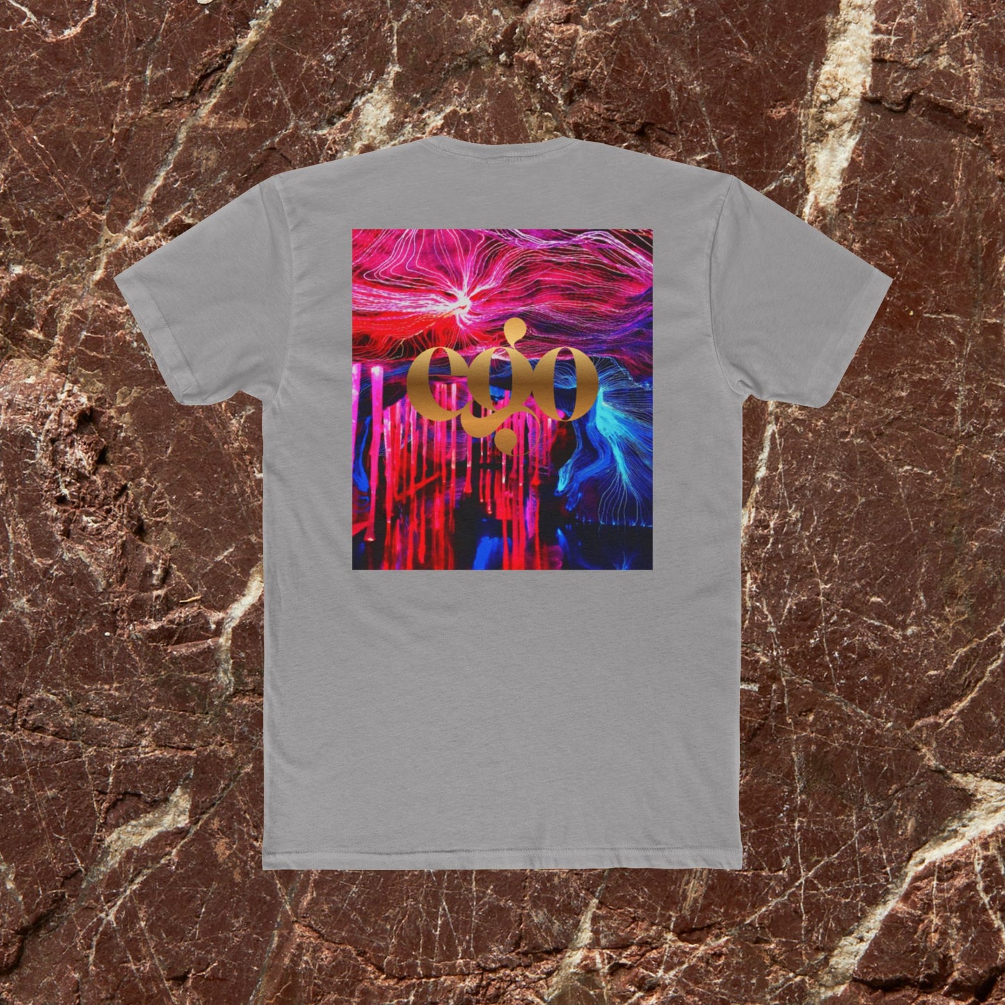 Major Ego Psychedelic T-Shirt — Vibrant Chakra Yoga Tee