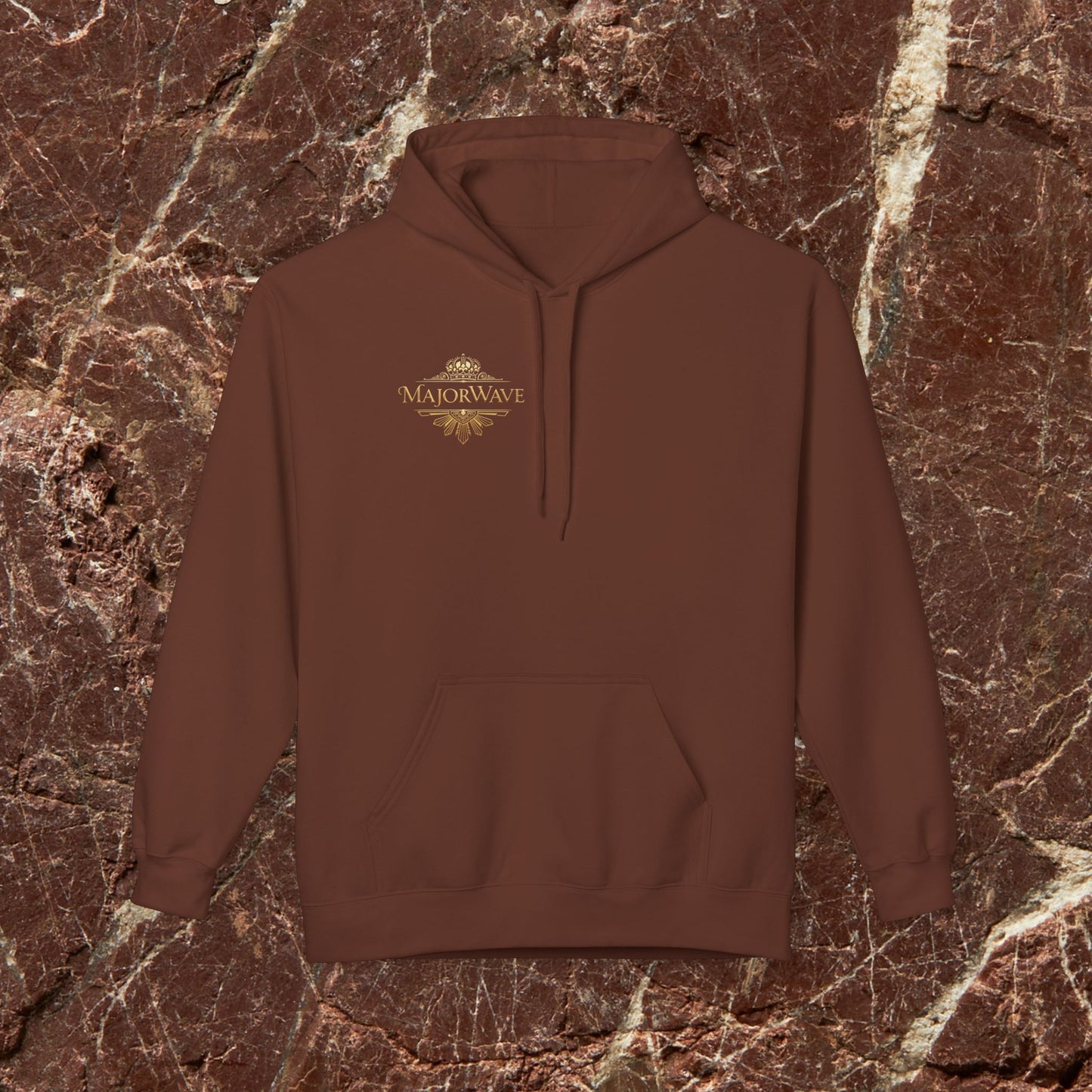 Hoodie — Rose Monogram "W" Graphic Pullover