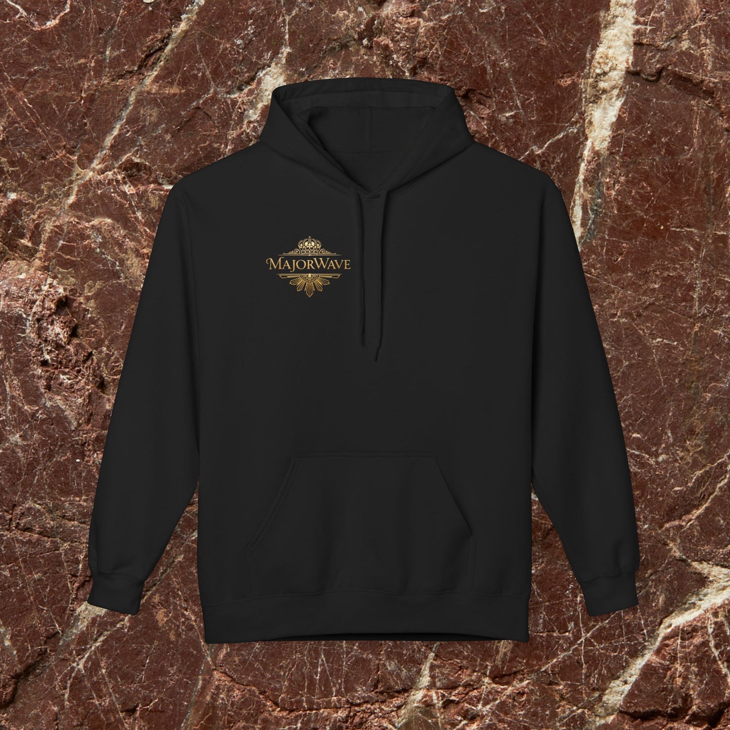 Hoodie — Rose Monogram "W" Graphic Pullover