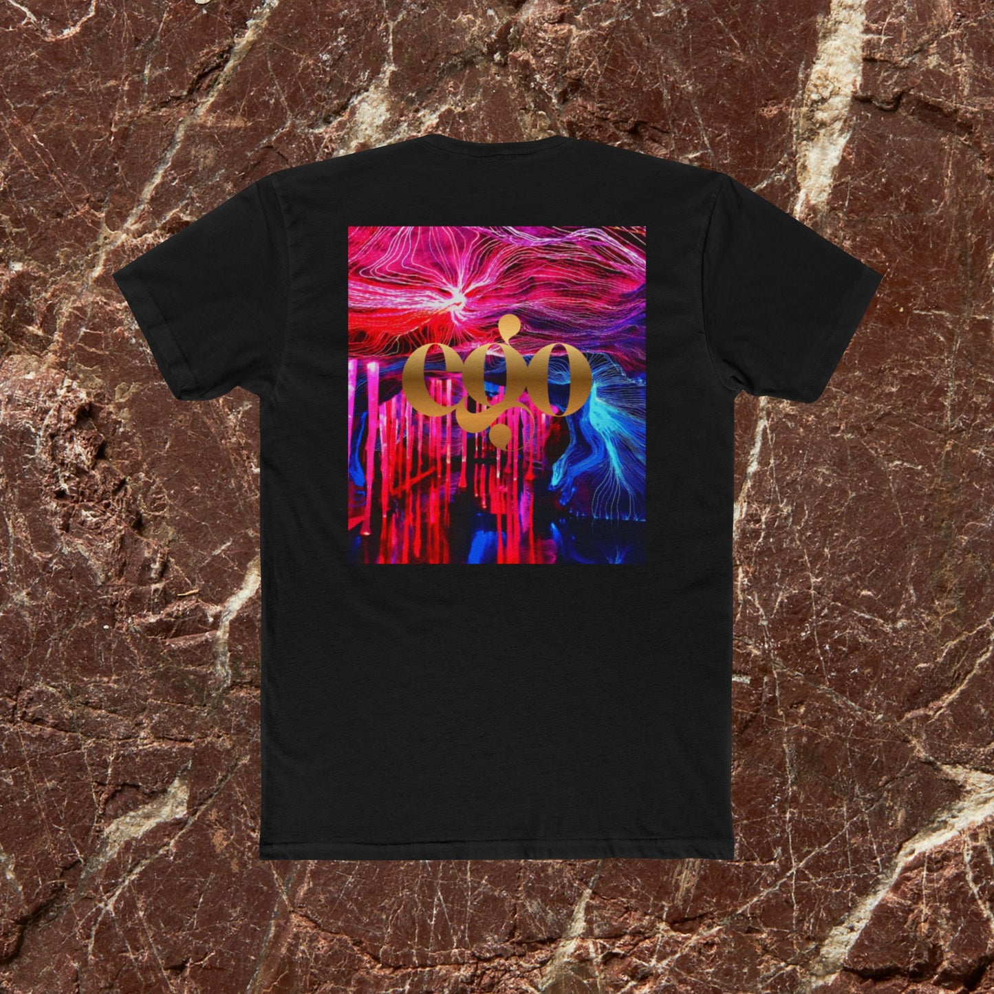 Major Ego Psychedelic T-Shirt — Vibrant Chakra Yoga Tee