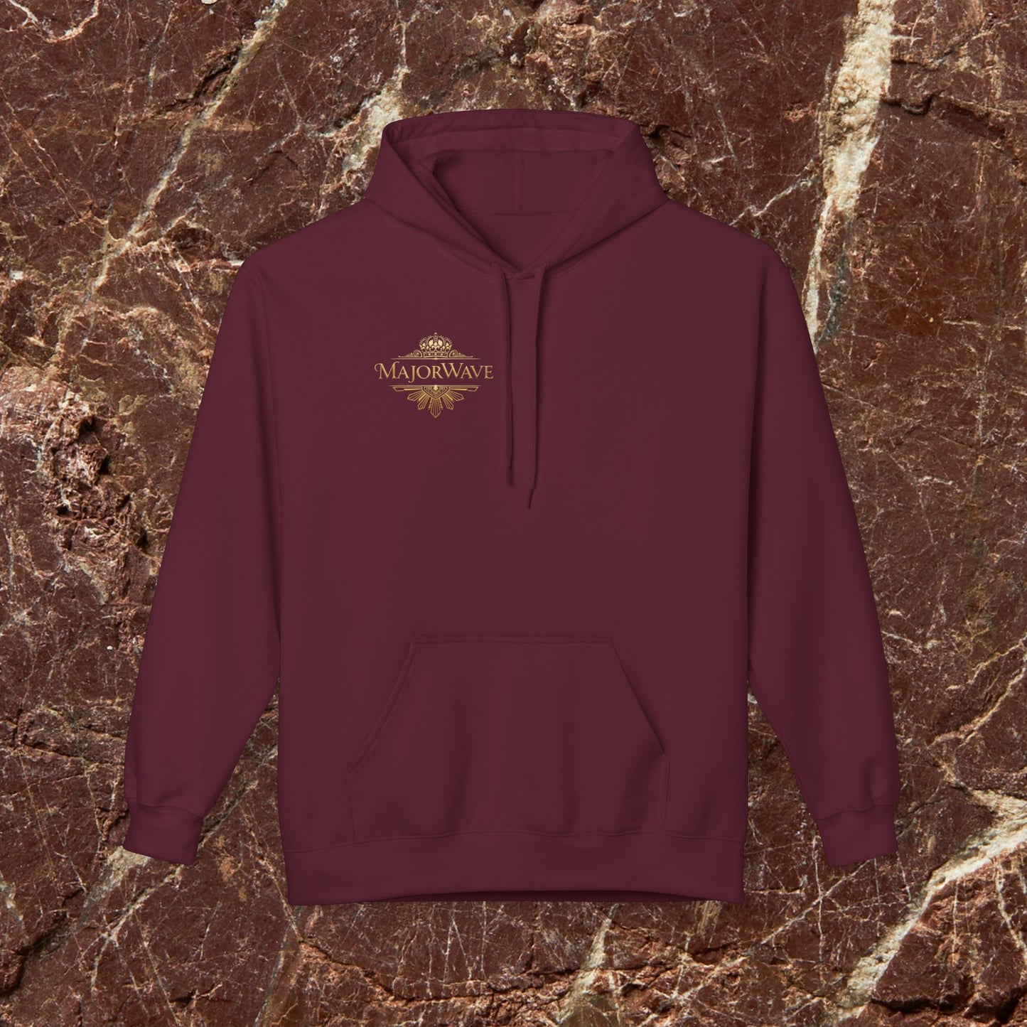 Hoodie — Rose Monogram "W" Graphic Pullover