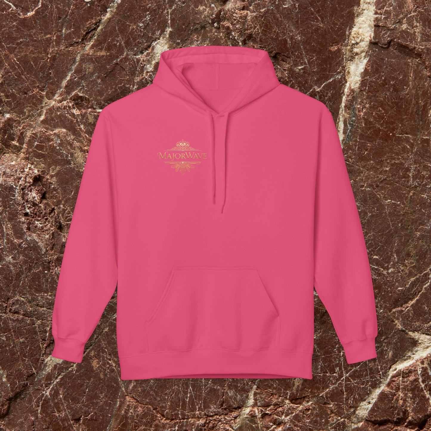 Hoodie — Rose Monogram "W" Graphic Pullover