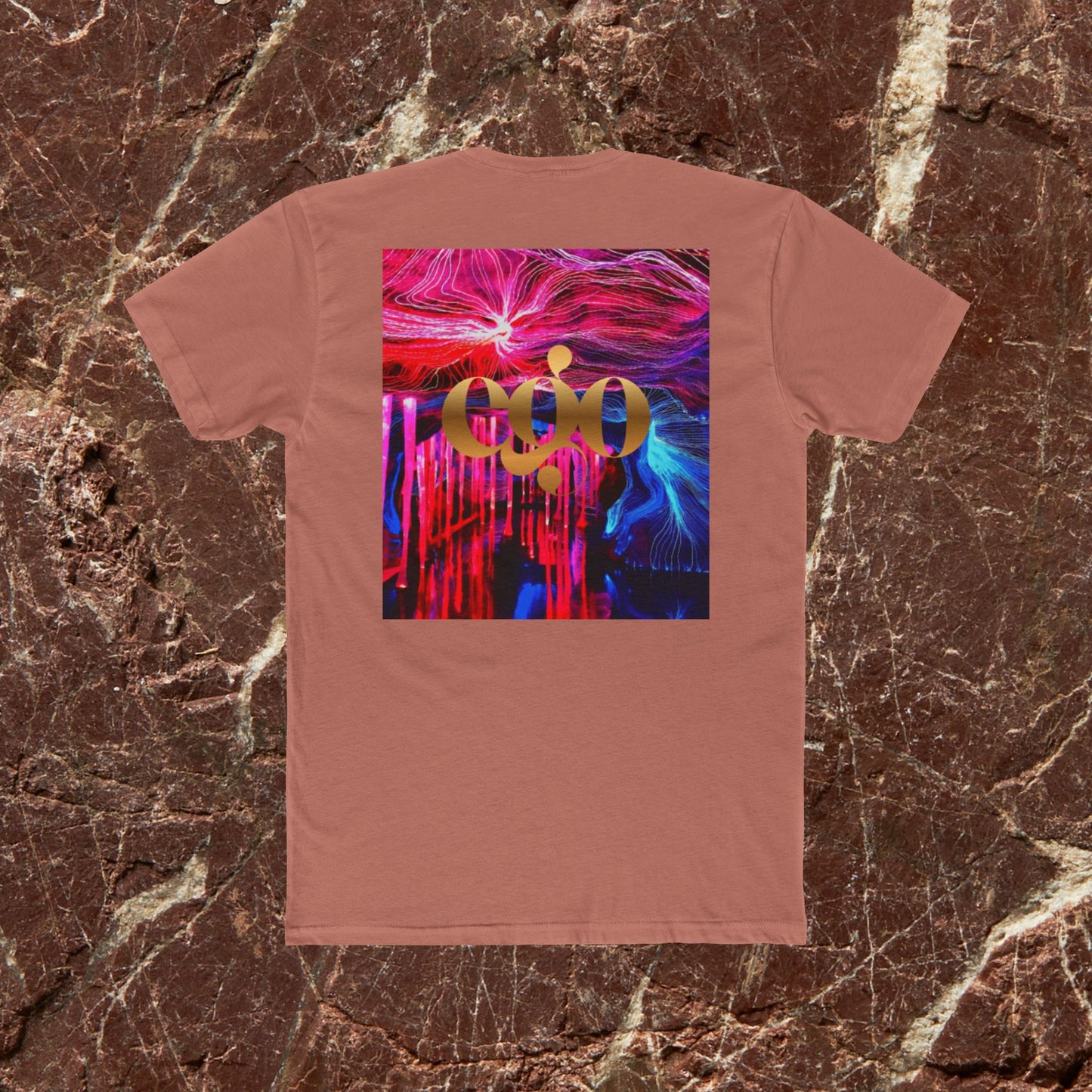 Major Ego Psychedelic T-Shirt — Vibrant Chakra Yoga Tee