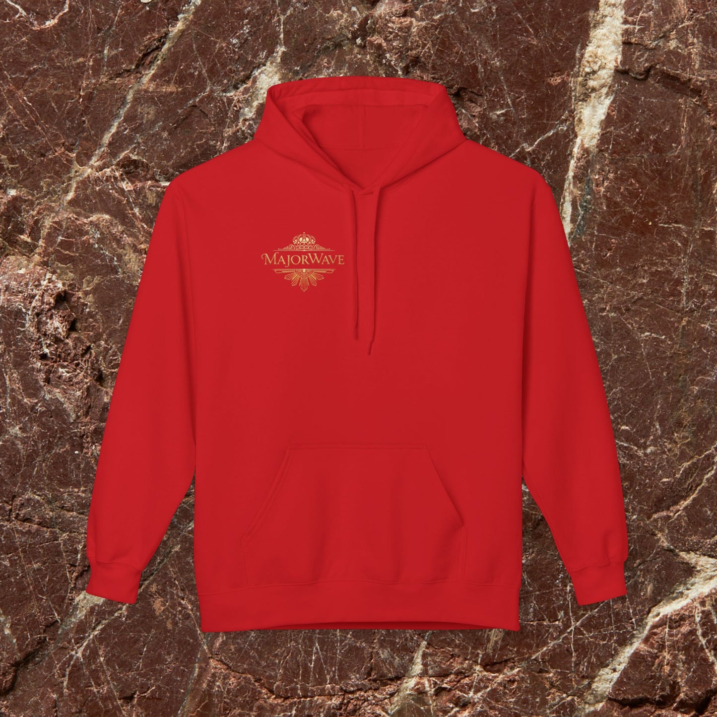 Hoodie — Rose Monogram "W" Graphic Pullover