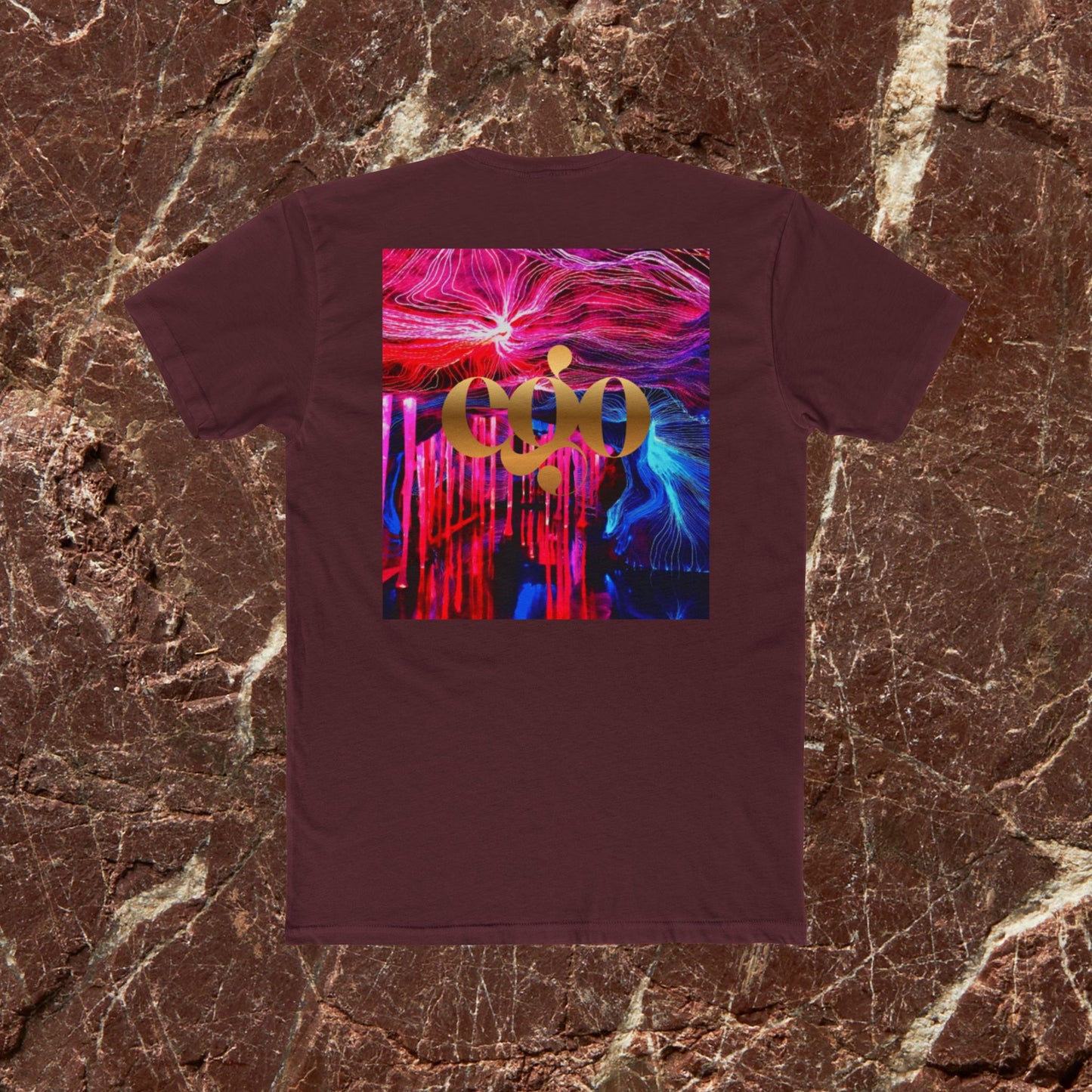 Major Ego Psychedelic T-Shirt — Vibrant Chakra Yoga Tee