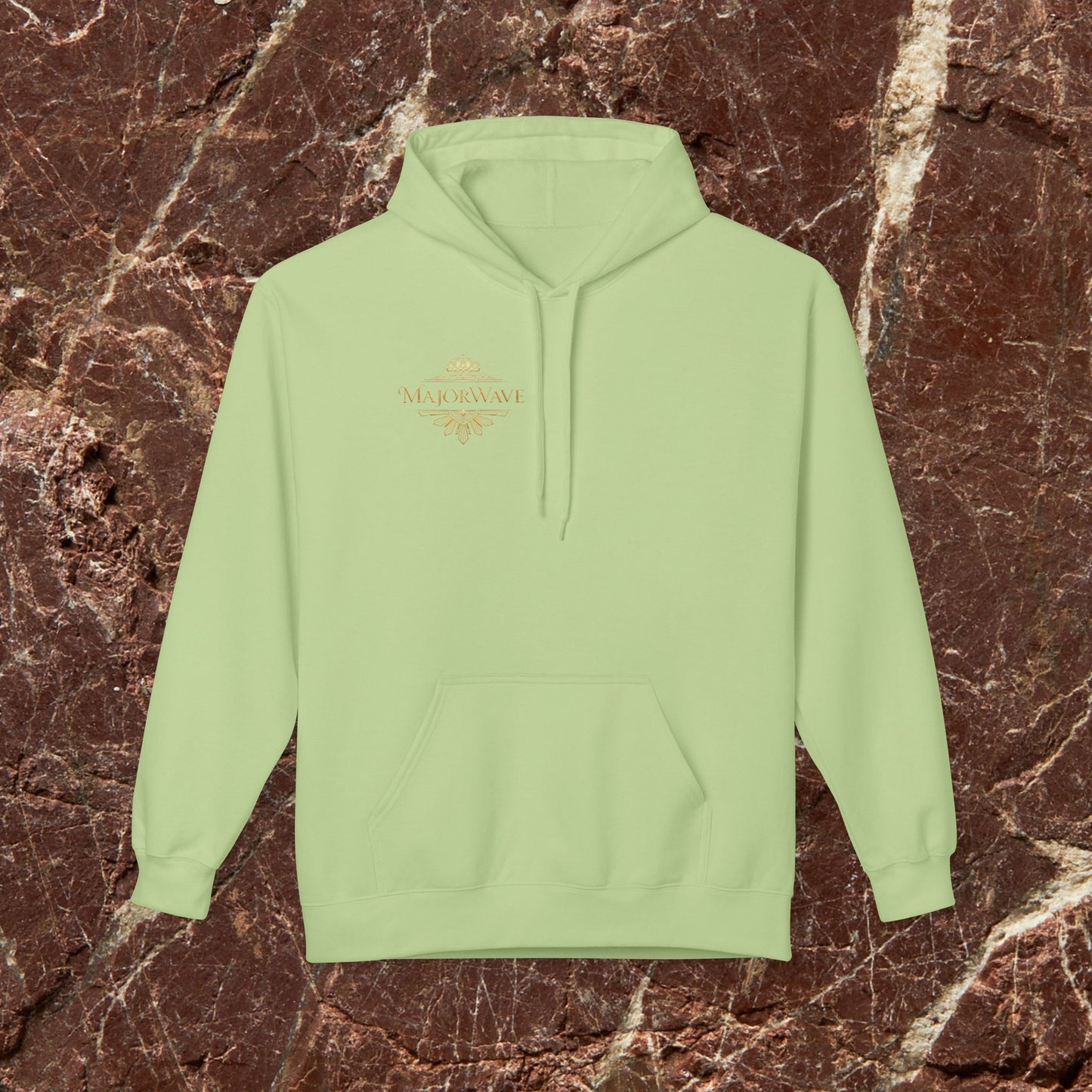 Hoodie — Rose Monogram "W" Graphic Pullover